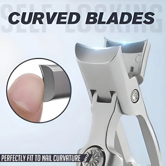 Travel Nail Clipper – Stainless Steel, Non-Slip Handle