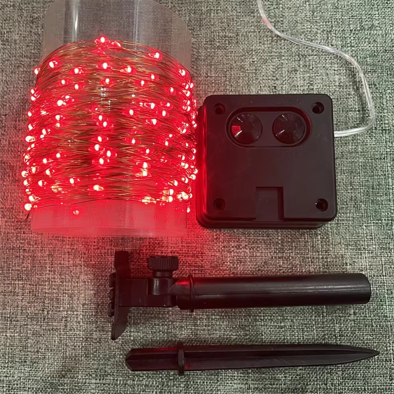 Solar LED Garden Lights with Flexible Copper Wire and Automatic Sensor