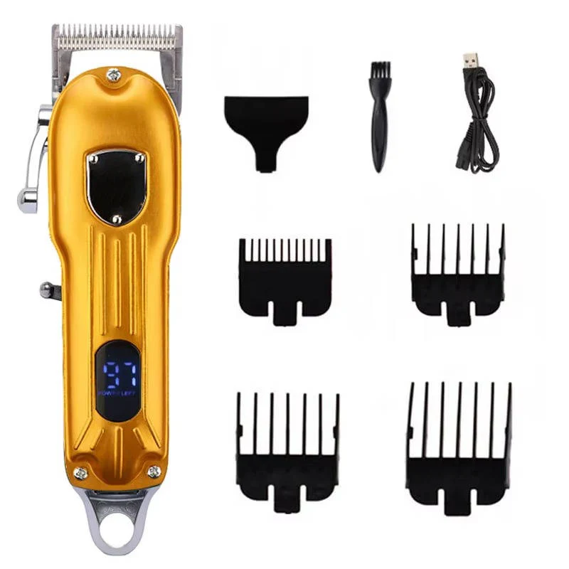 Rechargeable Dog Hair Clipper, All-Metal Design