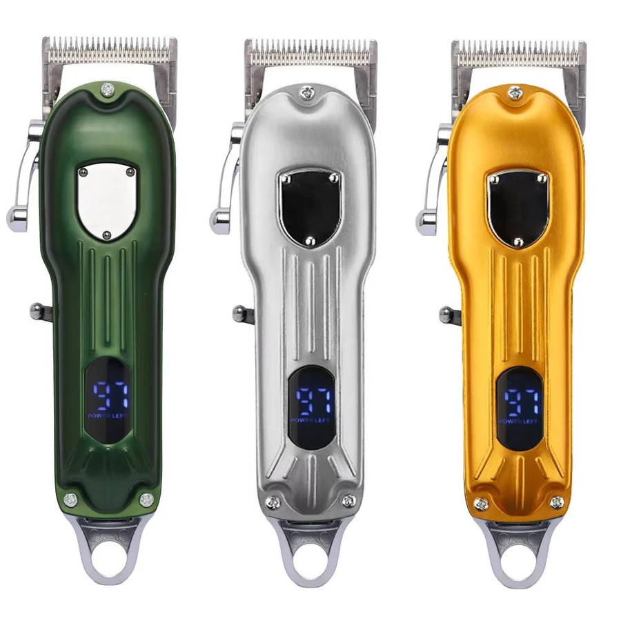 Rechargeable Dog Hair Clipper, All-Metal Design