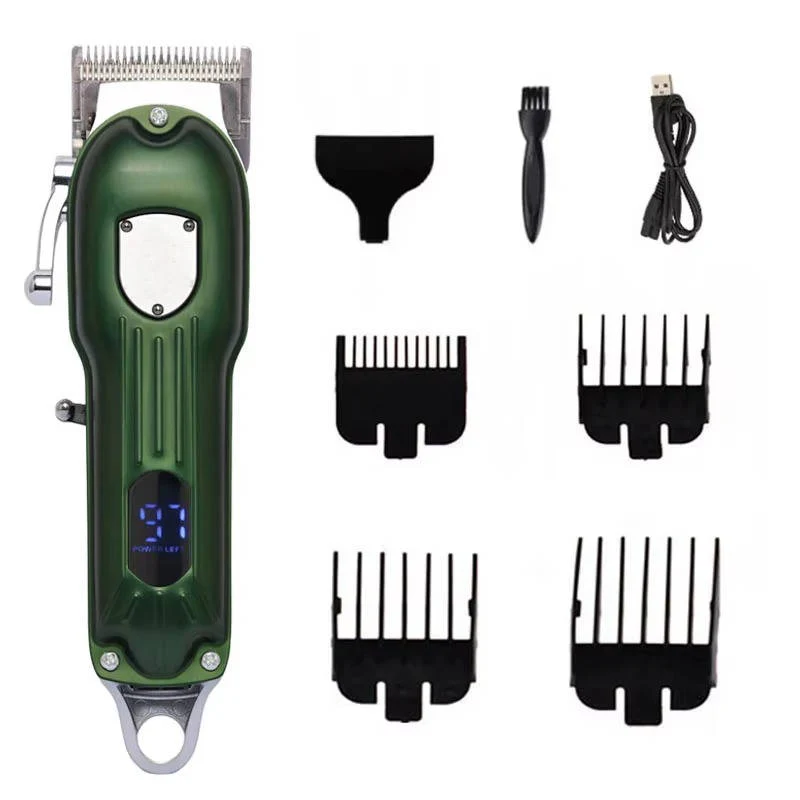 Rechargeable Dog Hair Clipper, All-Metal Design