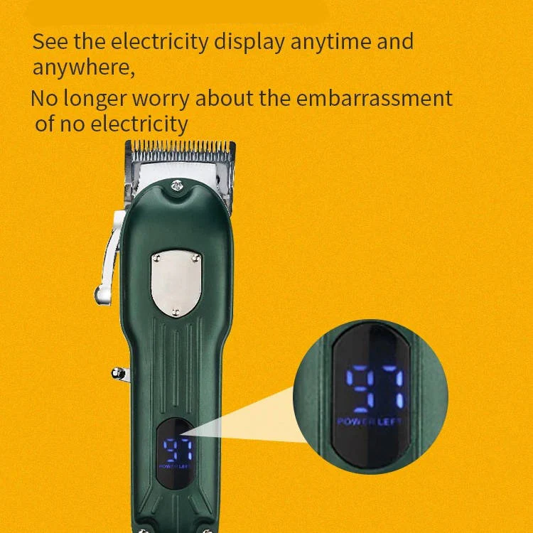 Rechargeable Dog Hair Clipper, All-Metal Design
