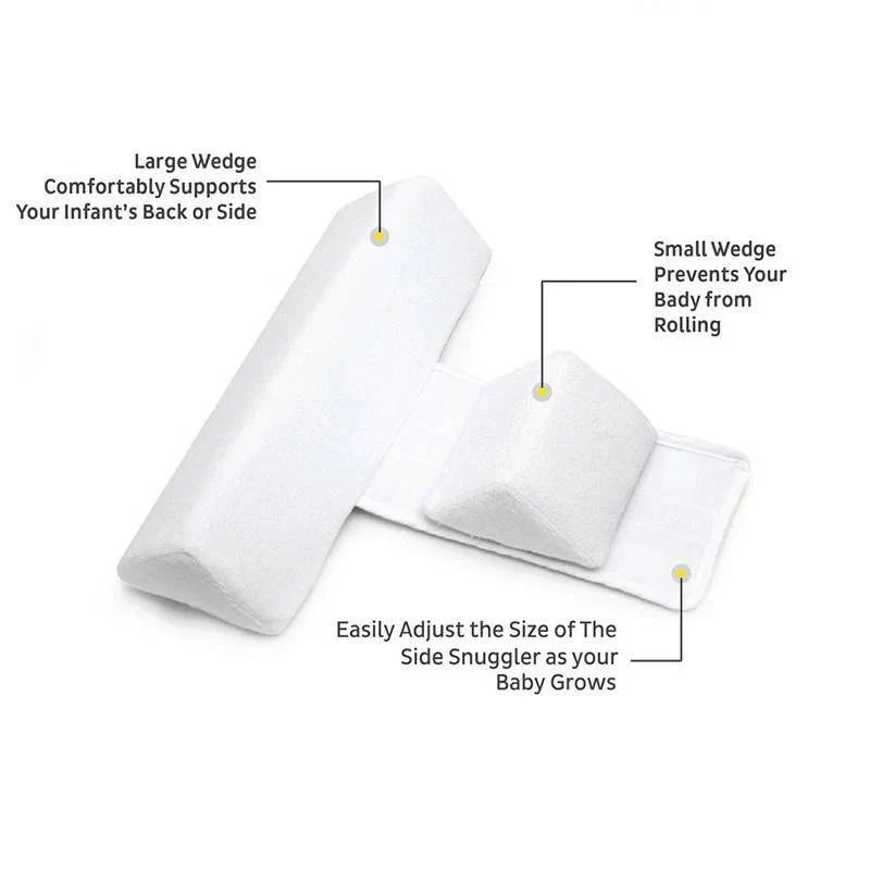 Newborn Support Pillow with Adjustable Wedge Cushion