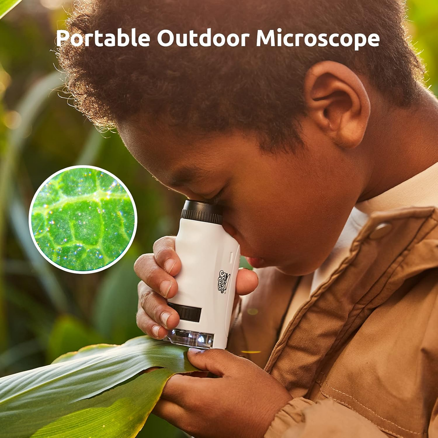 Kid's Portable Mini Pocket Microscope