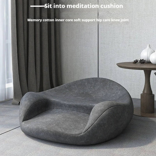 Round Meditation Cushion Floor Pillow for Yoga & Mindfulness