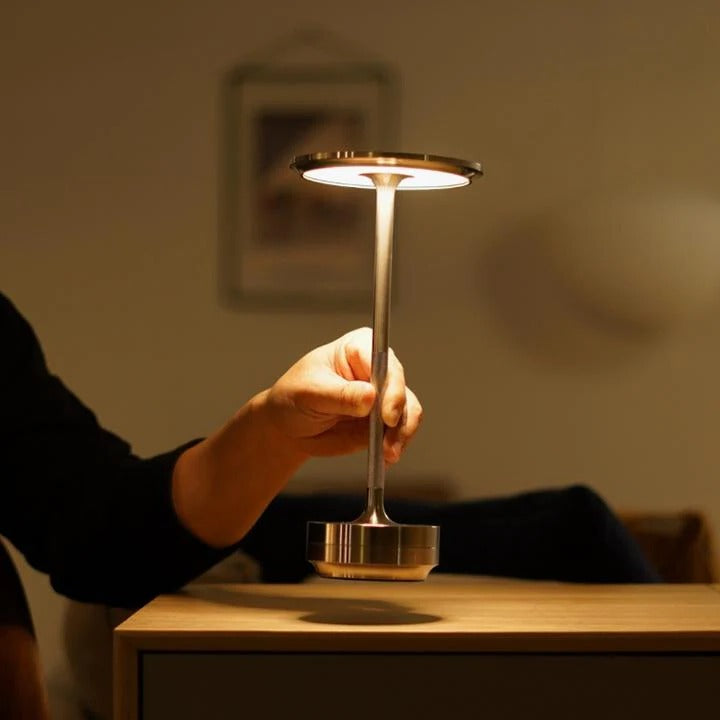 Portable Cordless Table Lamp Adjustable Light Intensity