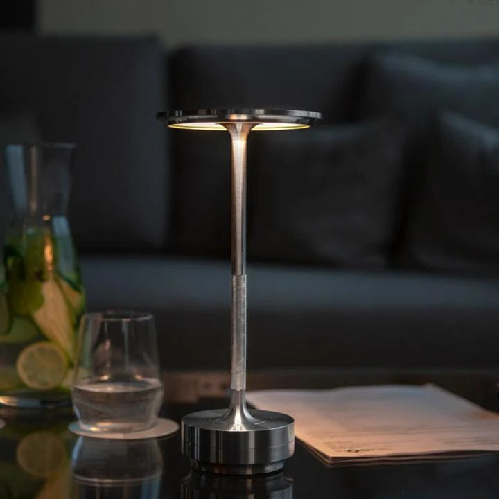 Portable Cordless Table Lamp Adjustable Light Intensity