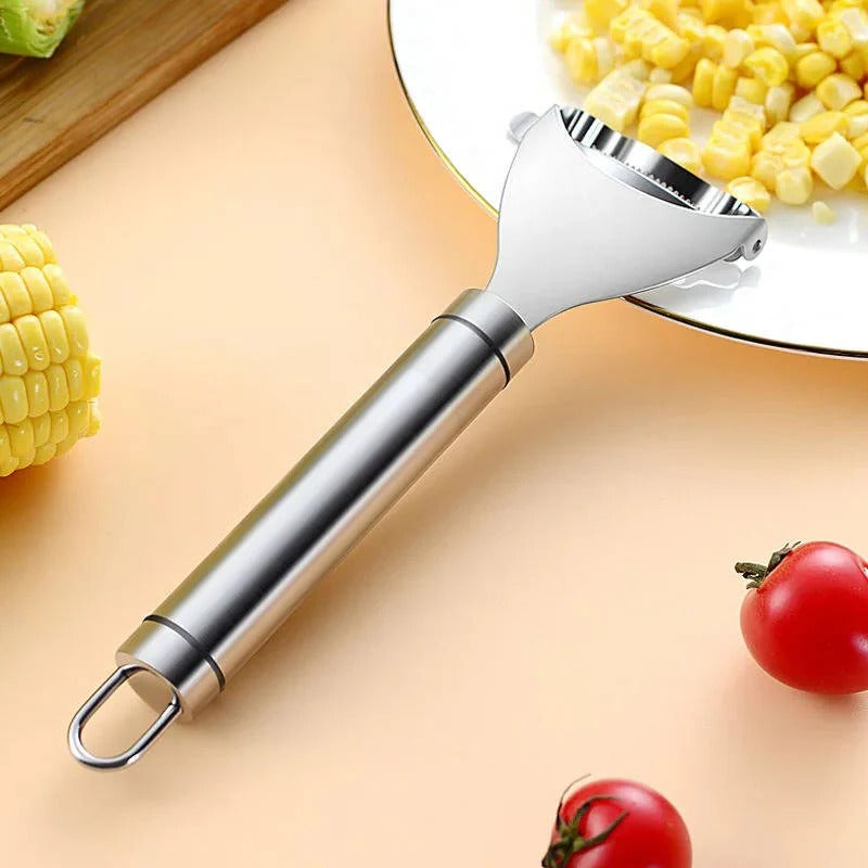 Stainless Steel Corn Peeler Multi-Row Kernel Remover