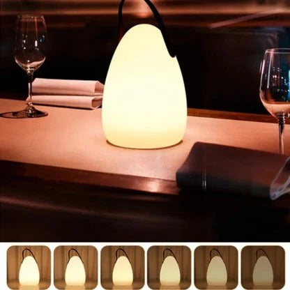 Waterproof Cordless LED Table Lamp for Indoor and Outdoor Use