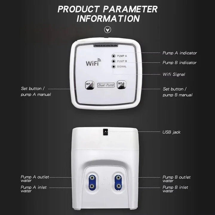 Smart WiFi Plant Waterer with Automatic Timer Control