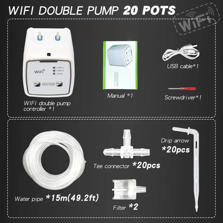 Smart WiFi Plant Waterer with Automatic Timer Control