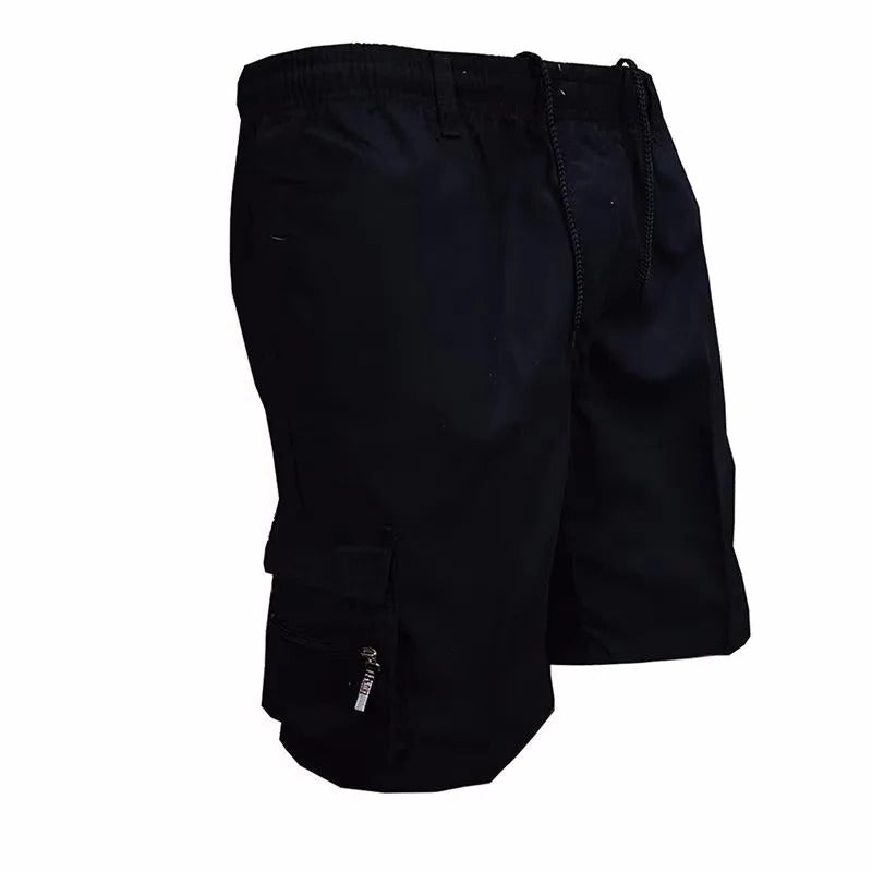 Men’s Multi‑Pocket Cargo Shorts