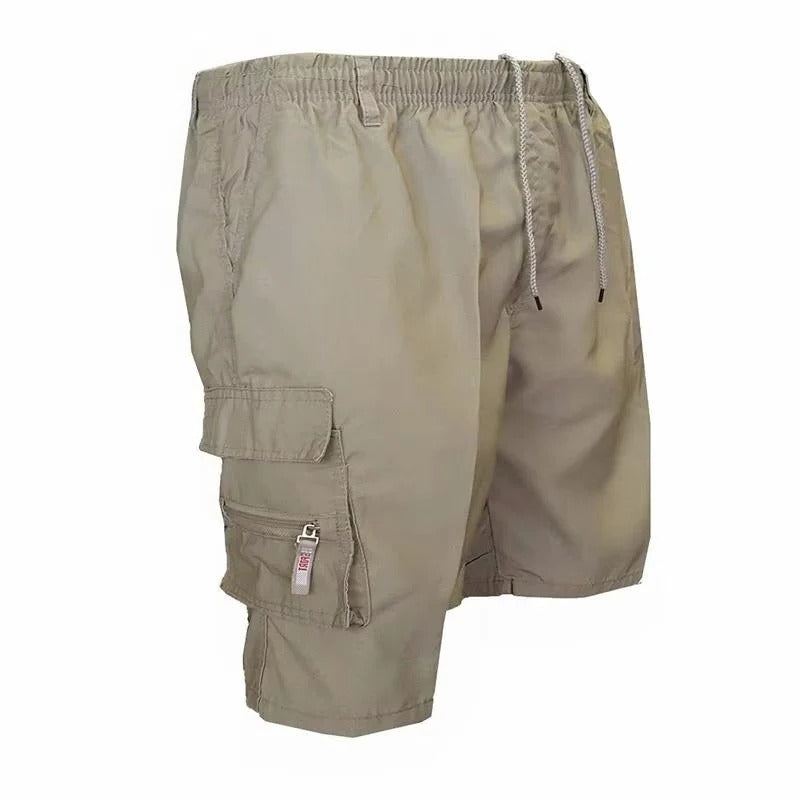 Men’s Multi‑Pocket Cargo Shorts