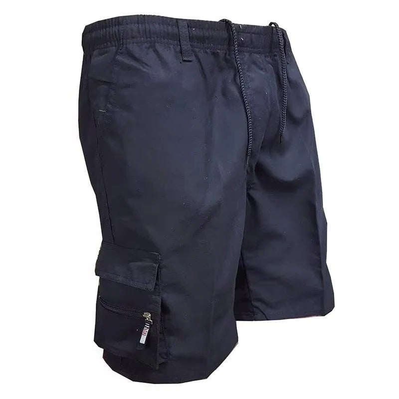 Men’s Multi‑Pocket Cargo Shorts