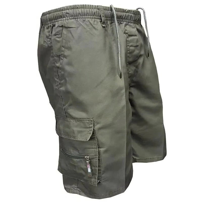 Men’s Multi‑Pocket Cargo Shorts