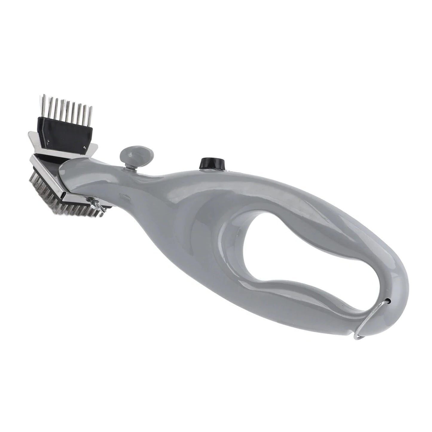 BBQ Grill Cleaning Brush with Handle & Stainless Steel Bristles
