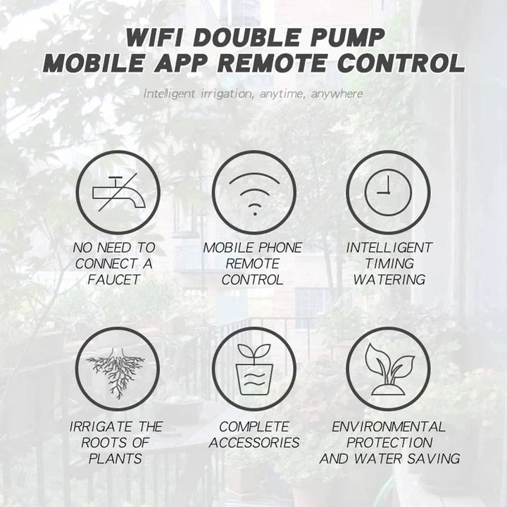 Smart WiFi Plant Waterer with Automatic Timer Control