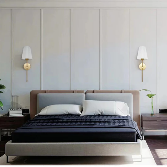 Smart Wireless LED Wall Lamps with Remote Control