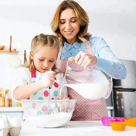 3-Speed Automatic Whisk for Hands-Free Cooking and Mixing