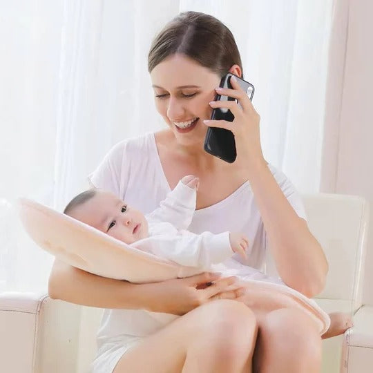 Ergonomic Newborn Nursing & Feeding Pillow for Comfort