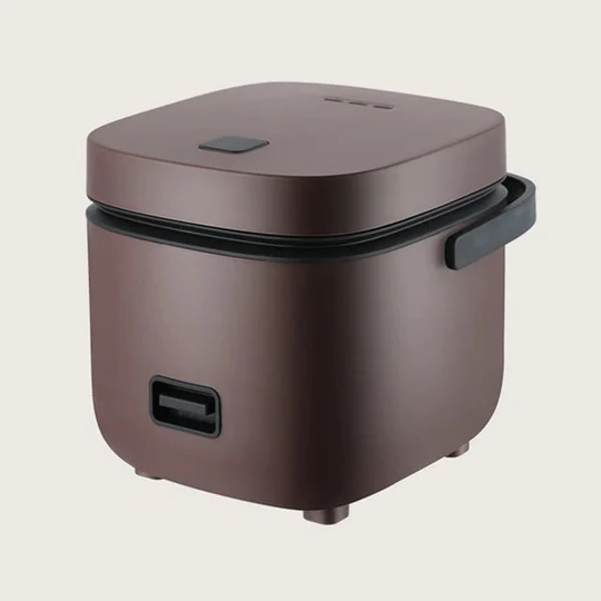 Mini Rice Cooker with Steamer Tray, 1.2Qt Compact