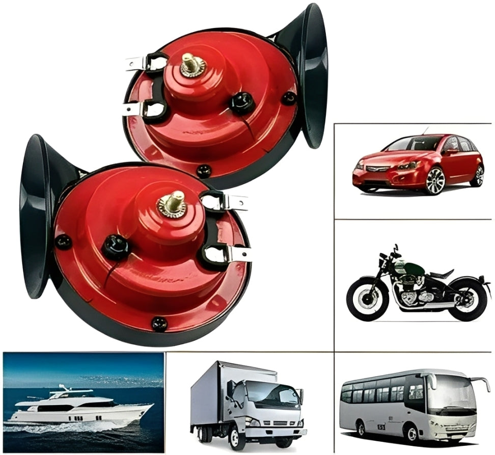 Universal 12V Truck Horn, Compact Loud Design
