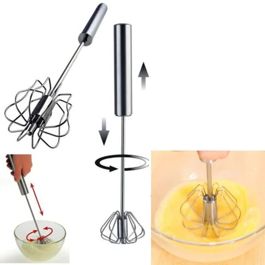 3-Speed Automatic Whisk for Hands-Free Cooking and Mixing