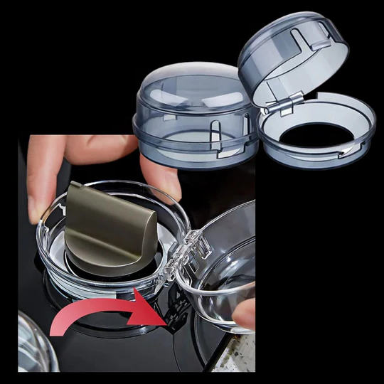 Gas Stove Knob Safety Covers Set of 4