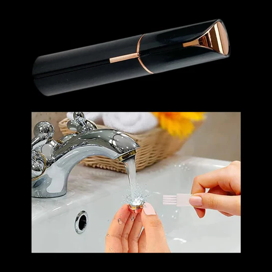 Electric Facial Hair Remover for Women with LED Light