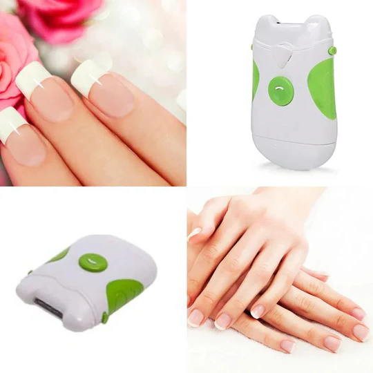 Smart Nail Trimmer with Illuminated LED Guide