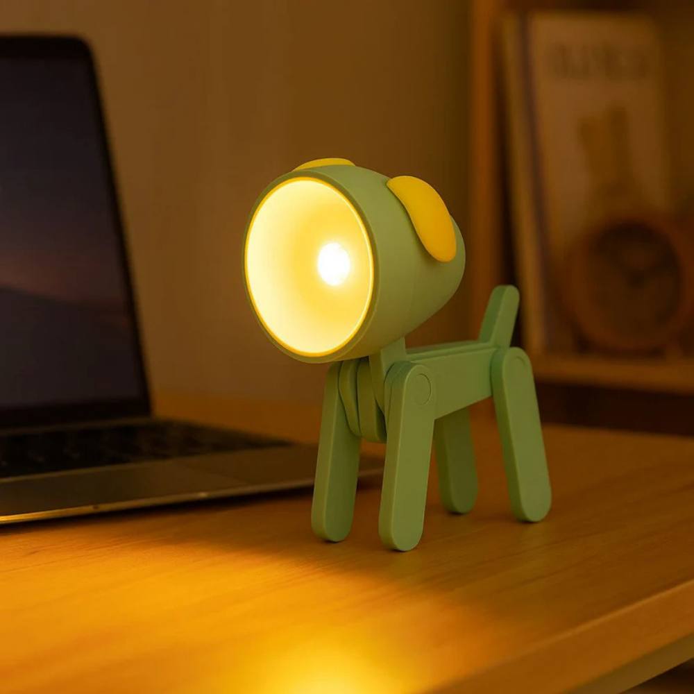 Flexible Animal LED Table Lamp with Adjustable Head for Kids and Desk
