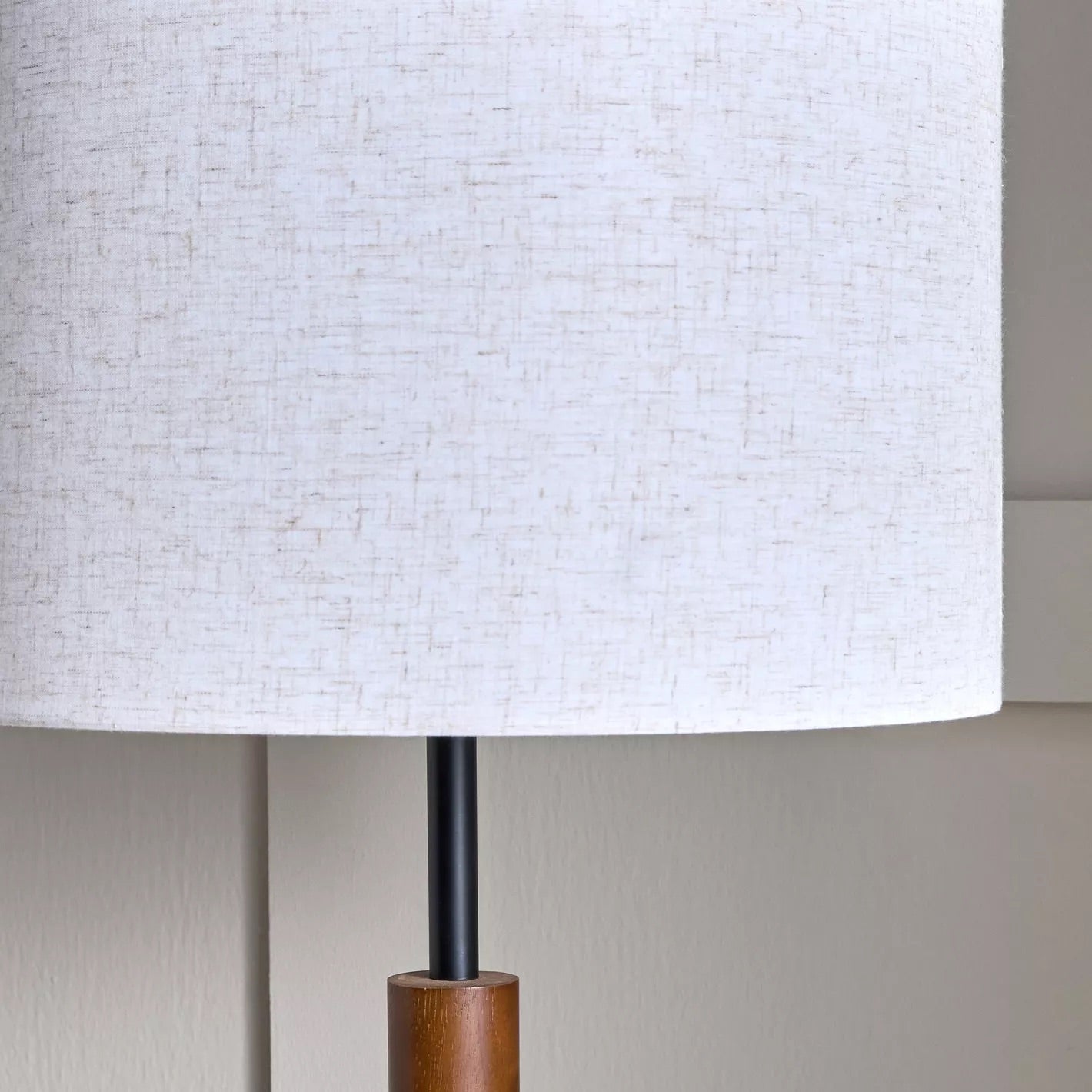 Zufo Brown Wooden Floor Lamp, 158cm
