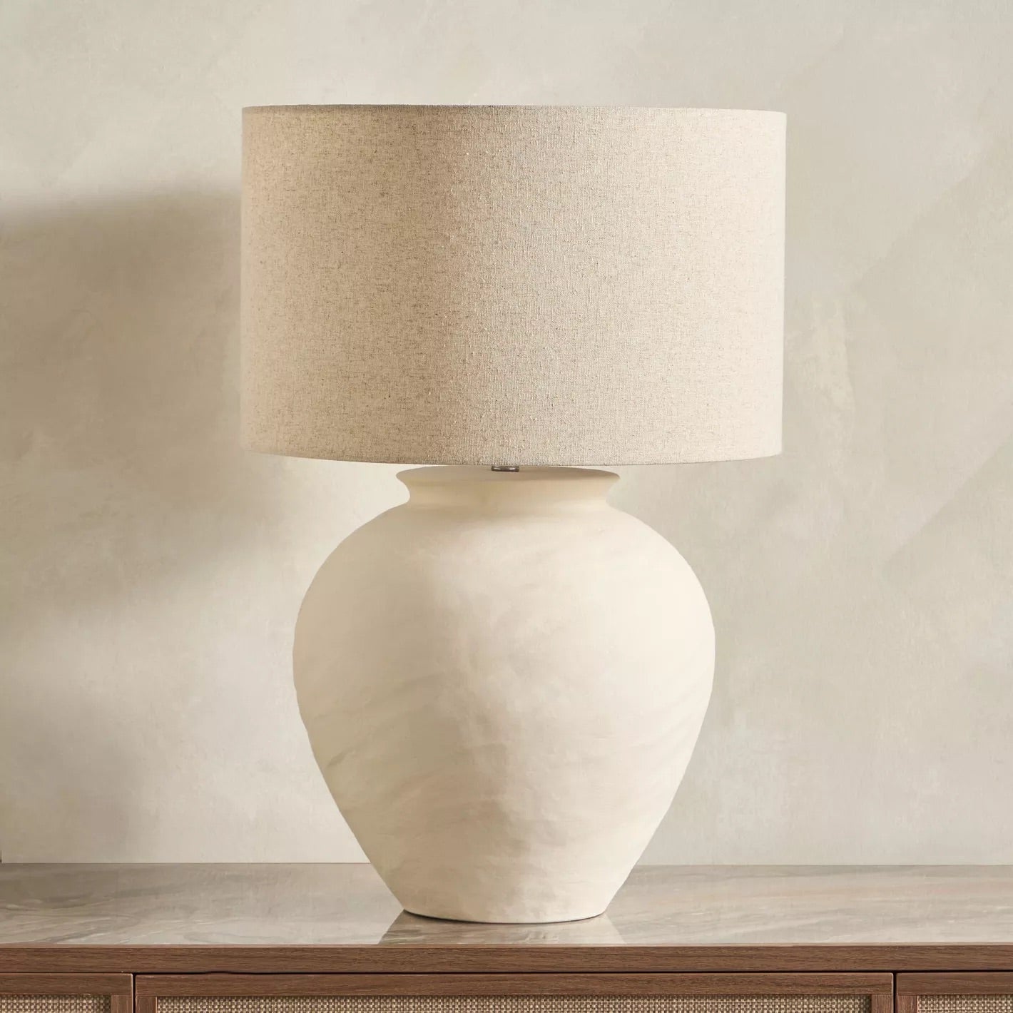 Zymera Ceramic Table Lamp, 62cm