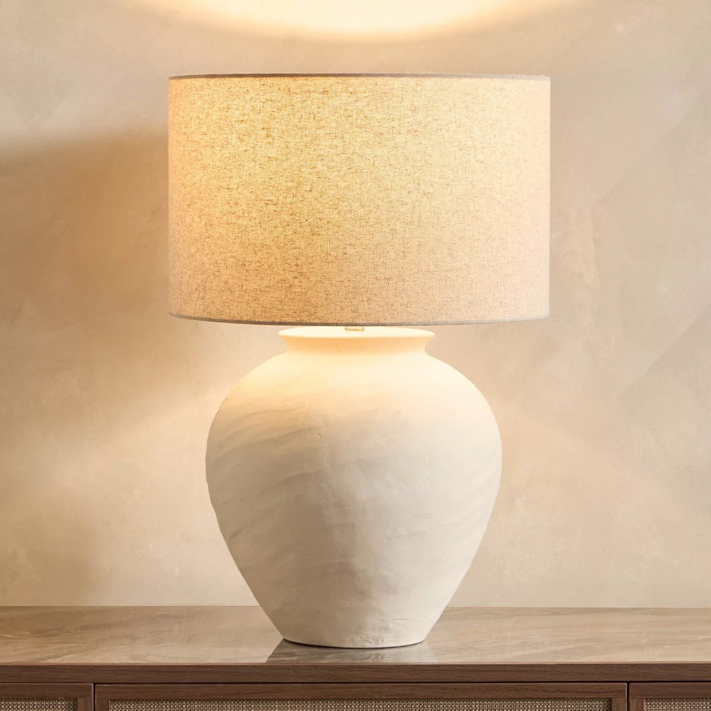 Zymera Ceramic Table Lamp, 62cm