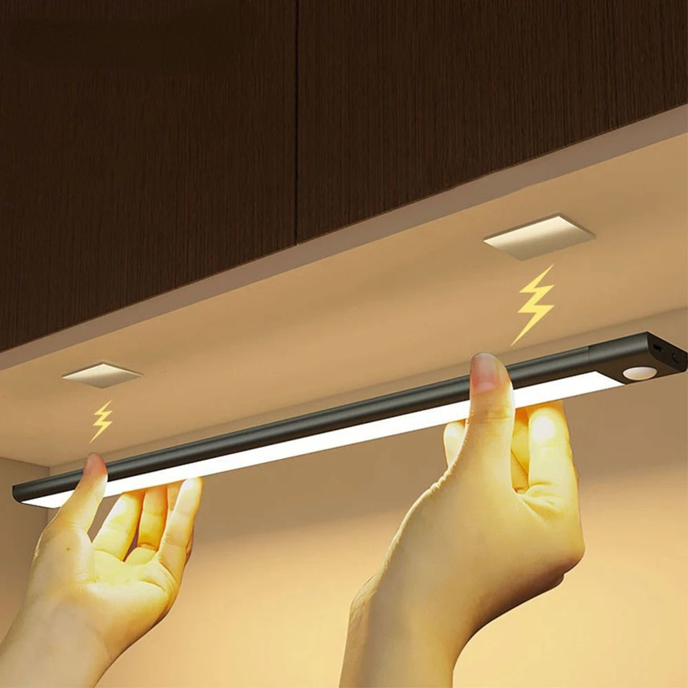 Slim Motion Sensor Light with Adjustable Color Temperature and Magnetic Mount