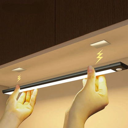 Slim Motion Sensor Light with Adjustable Color Temperature and Magnetic Mount