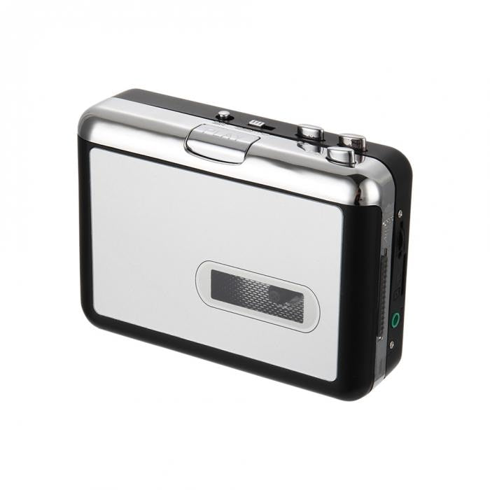 Portable Cassette Digitizer with Direct USB Recording and Stereo Audio Capture
