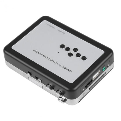 Portable Cassette Digitizer with Direct USB Recording and Stereo Audio Capture
