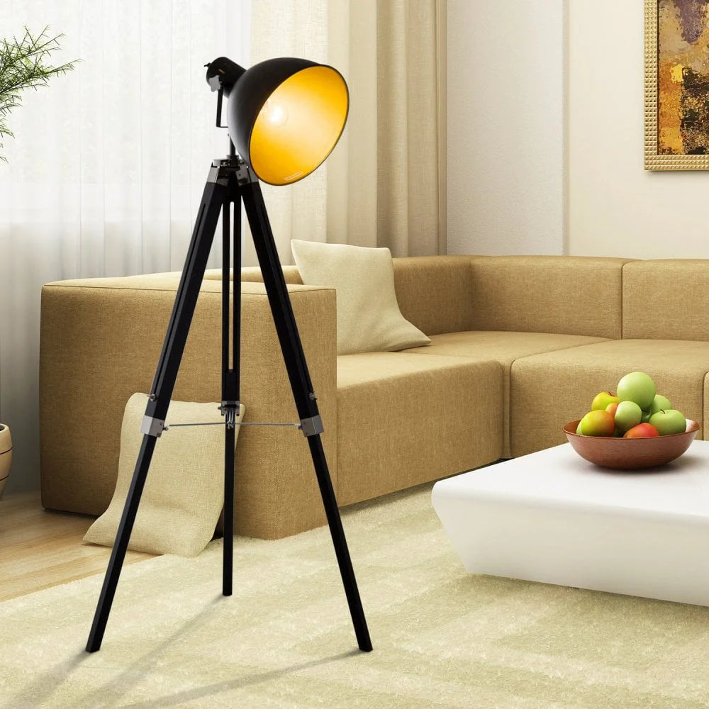 Domo Adjustable Tripod Floor Lamp, 42.5" – 59.8"
