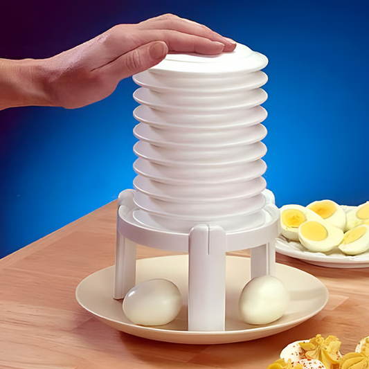 Boiled Egg Peeler with One-Step Shell Removal and Hand Protection