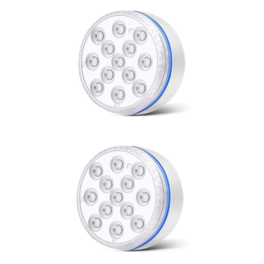 Submersible LED Pool Light with Remote Control and Multiple Colors