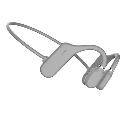 Bone Conduction Headphones with Open Ear Design and Wireless Bluetooth, Sweatproof for Outdoor Sports