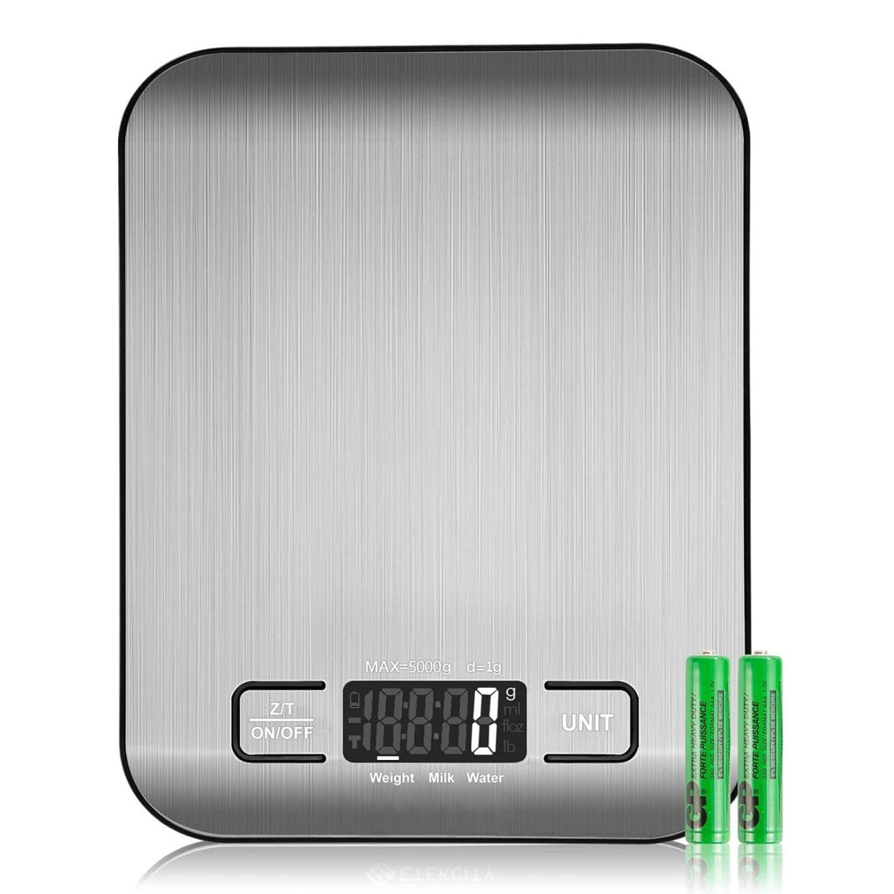 Precision Kitchen Scale with Backlit Display and Tare Function