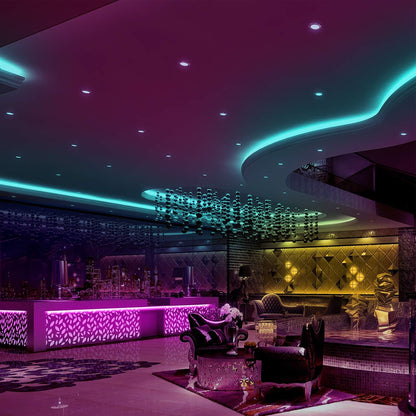 Multi-Color LED Strip Light 32.8ft with Infrared Remote and 16 Color Options