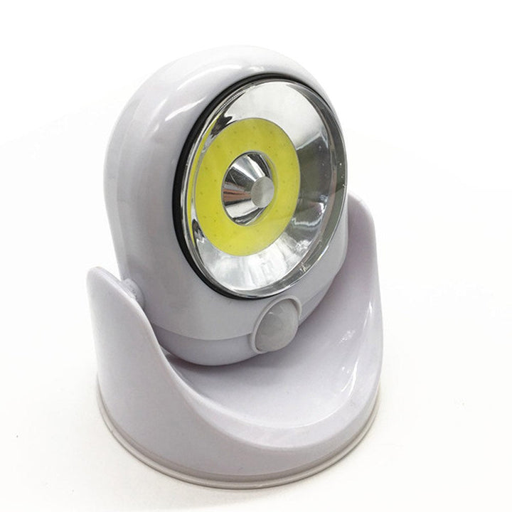 Motion-Activated LED Outdoor Light with Magnetic Mount and Weatherproof Design