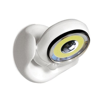 Motion-Activated LED Outdoor Light with Magnetic Mount and Weatherproof Design