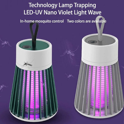 Rechargeable Mosquito Killer Lamp with UV Light and Electric Shock Grid, 6-Hour Runtime
