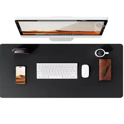 PU Leather Desk Protector, Waterproof Non-Slip Mat