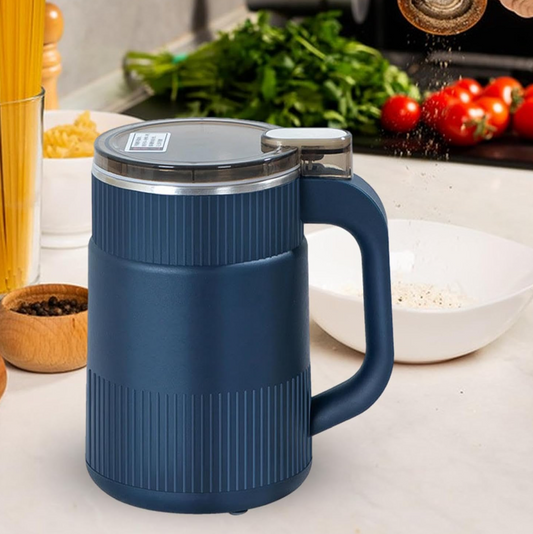 Electric Grain Mill with Adjustable Grind Settings and Powerful Motor