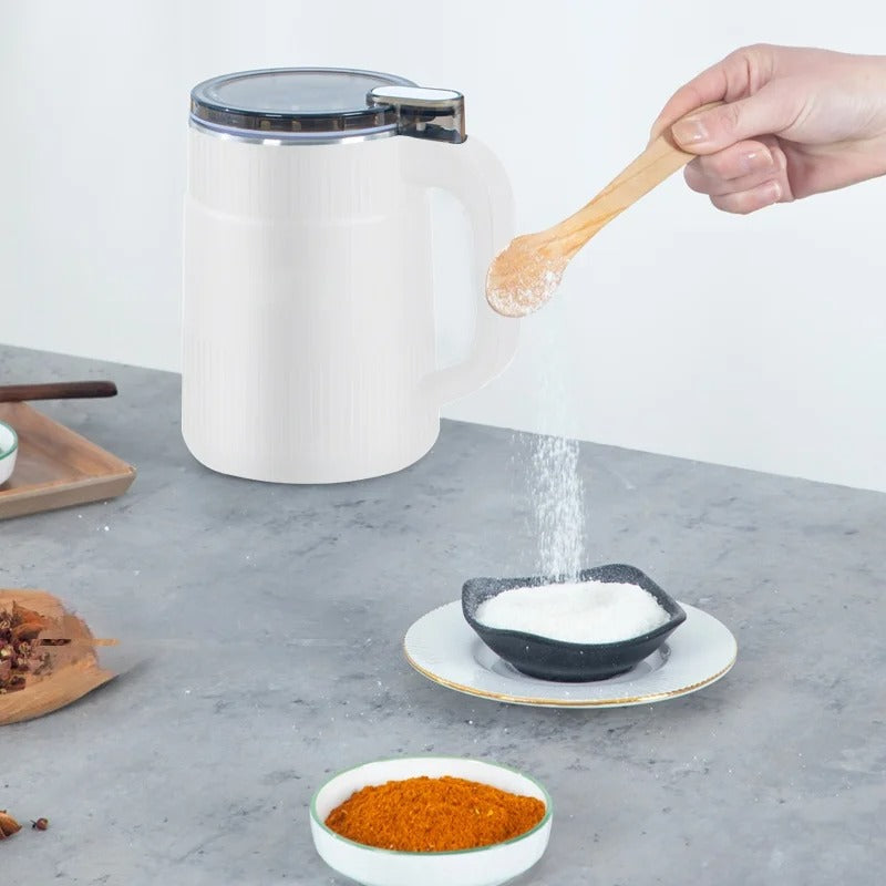 Electric Grain Mill with Adjustable Grind Settings and Powerful Motor
